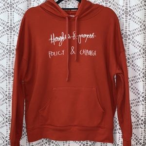 *SOLD* The Outrage Policy &‎ Change Hoodie